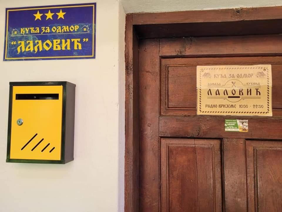 Etno guest house Lalovic Tjentiste Exterior foto
